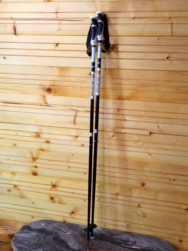 NOVÉ PALICE SALOMON X NORTH BLACK-WHITE 115CM